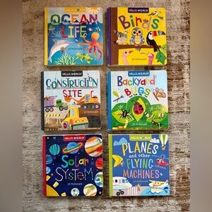 [SOLD] Set of 6 Baby Board Books